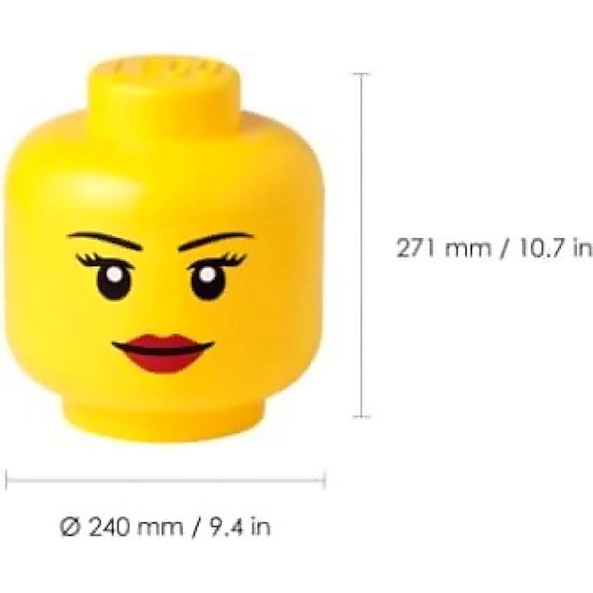 LEGO Storage Head Girl Large - Room Copenhagen - Image 2