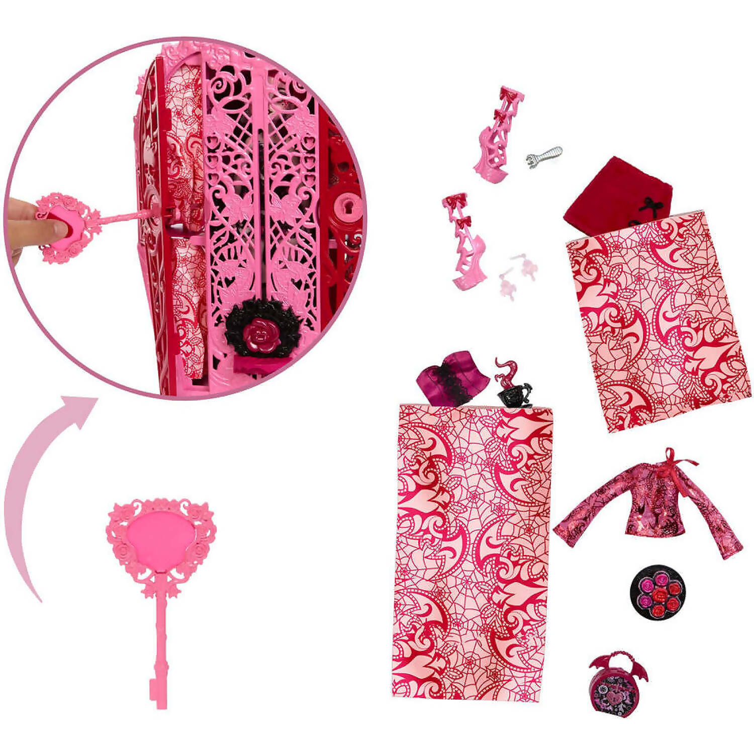 Monster High - Skulltimate Secrets Garden Mysteries Playset - Draculaura - Mattel - Image 5