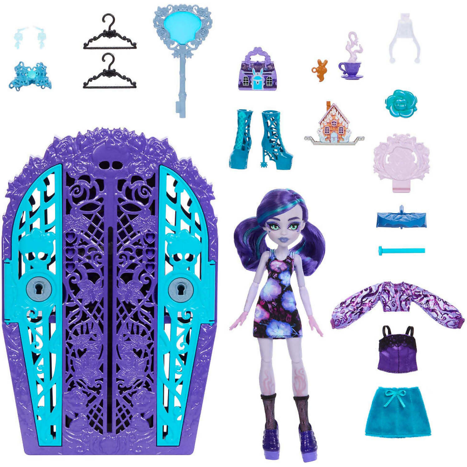 Monster High - Skulltimate Secrets Garden Mysteries Playset - Twyla - Mattel - Image 3