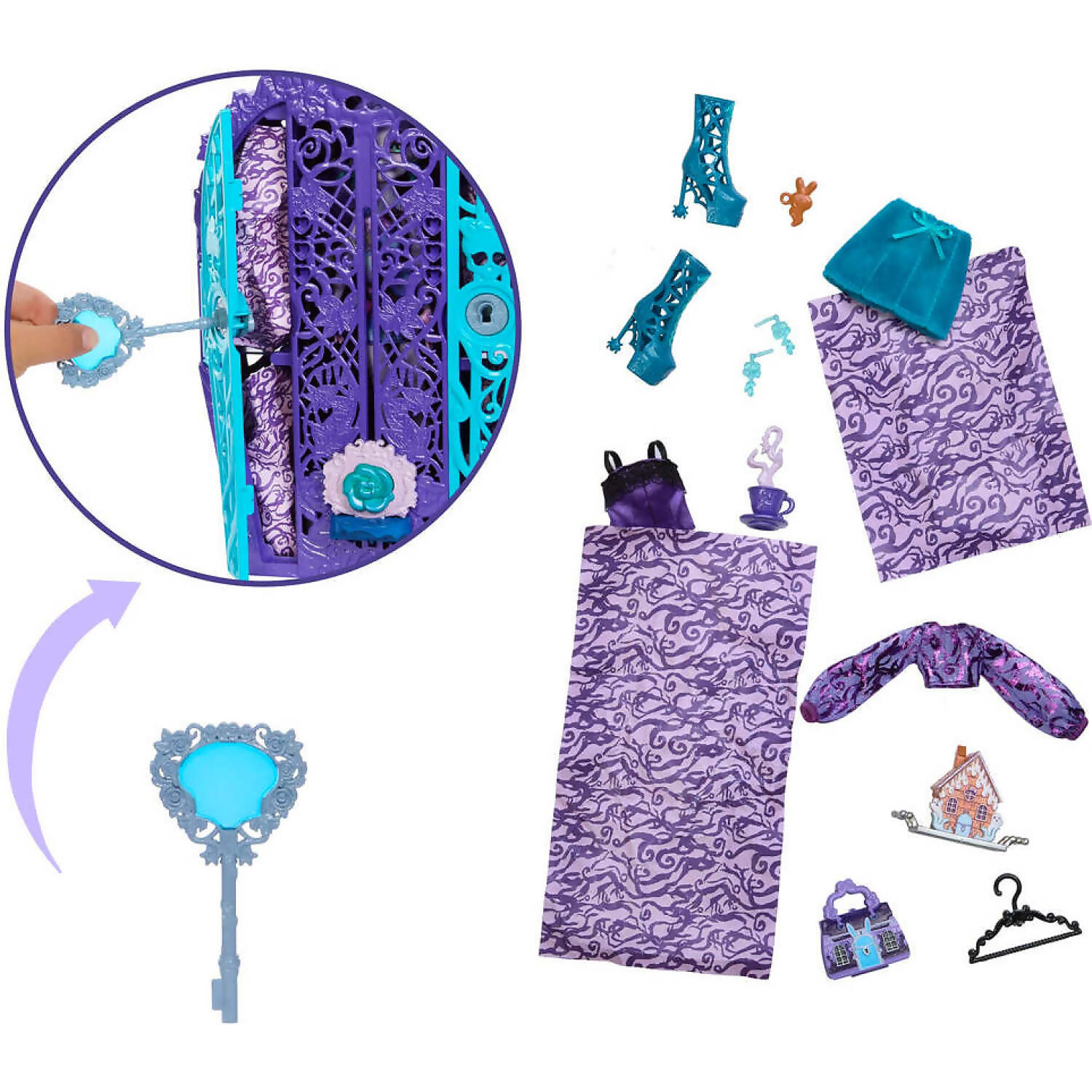 Monster High - Skulltimate Secrets Garden Mysteries Playset - Twyla - Mattel - Image 5