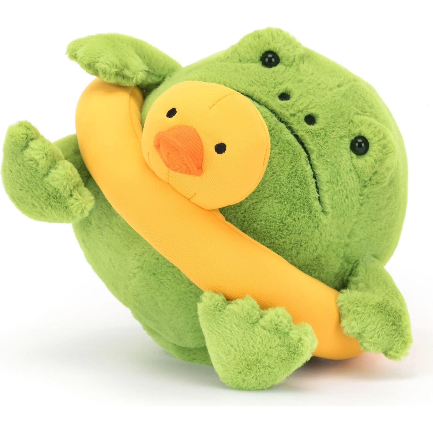 Jellycat - Ricky Rain Frog Rubber Ring 18x17x15cm Plush - Image 5