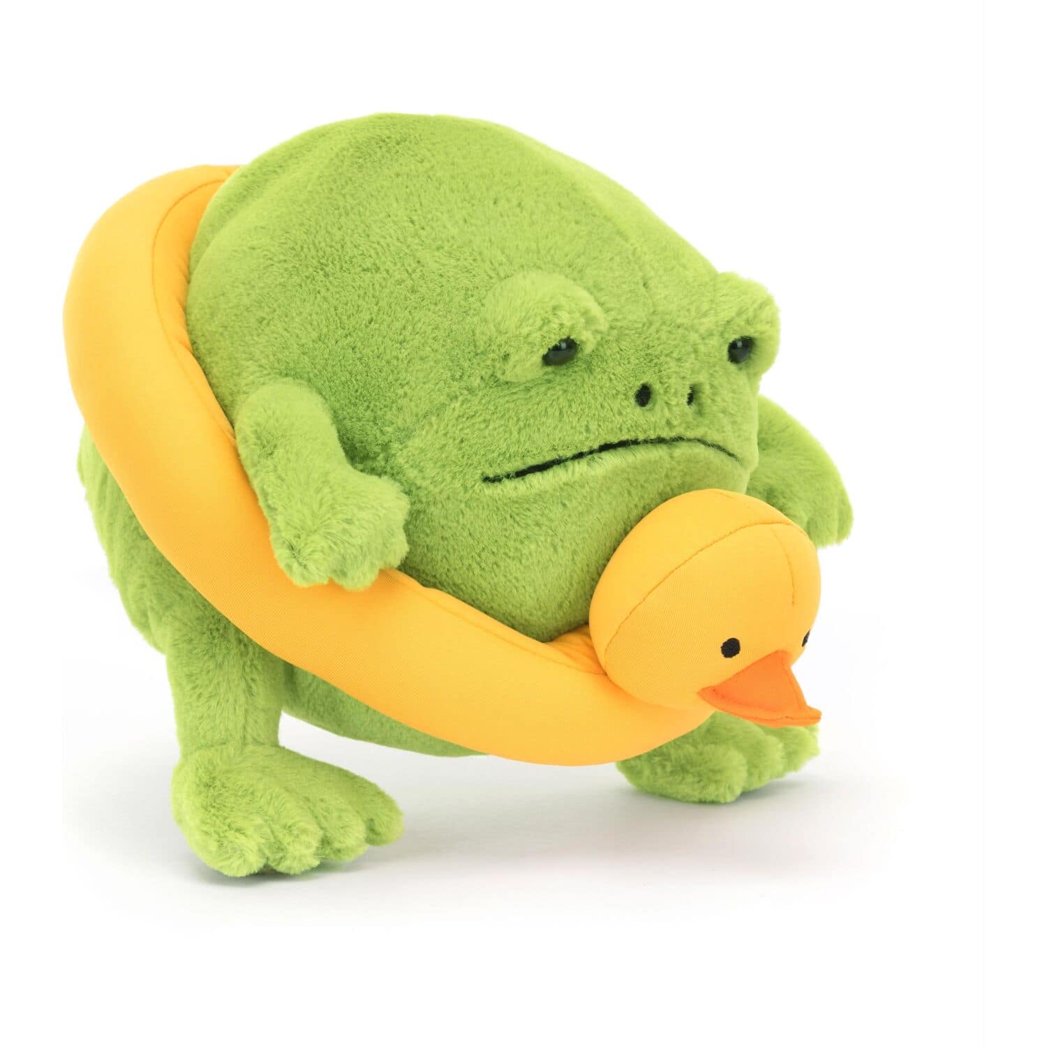 Jellycat - Ricky Rain Frog Rubber Ring 18x17x15cm Plush - Image 6