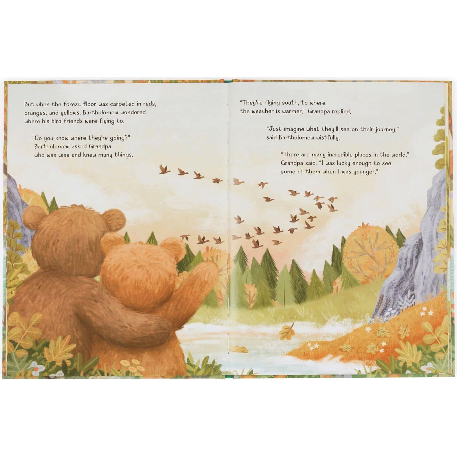 Jellycat - It's A Big World Bartholomew Book 29x22x1cm - Image 2