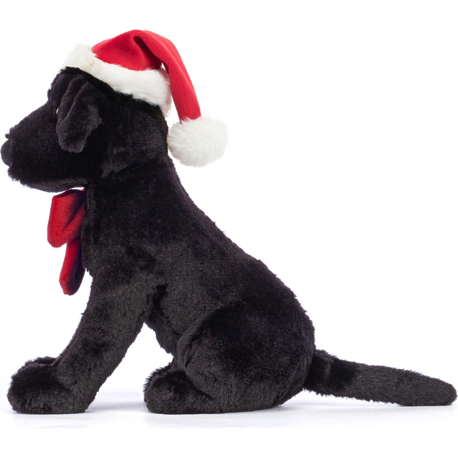 Jellycat - Winter Warmer Pippa Black Labrador Black 22x15x8cm Plush - Image 3