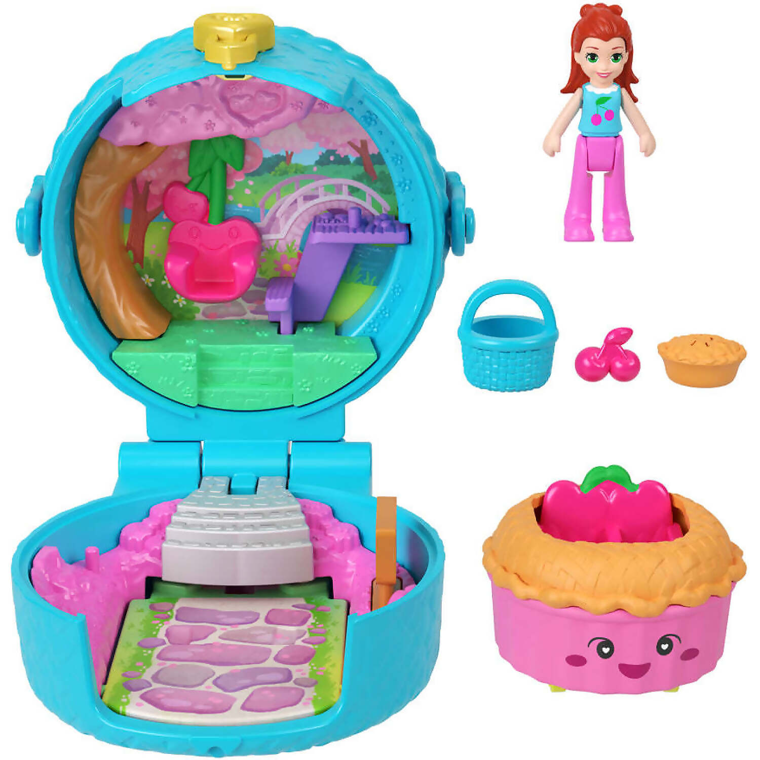 Polly Pocket - Tiny Take Out Reveal Compact Playset - Mattel - Image 2