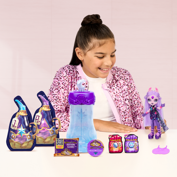 Magic Mixies - Pixlings S2 Shimmer Reveal Doll Single Pack Howlexa - Image 2
