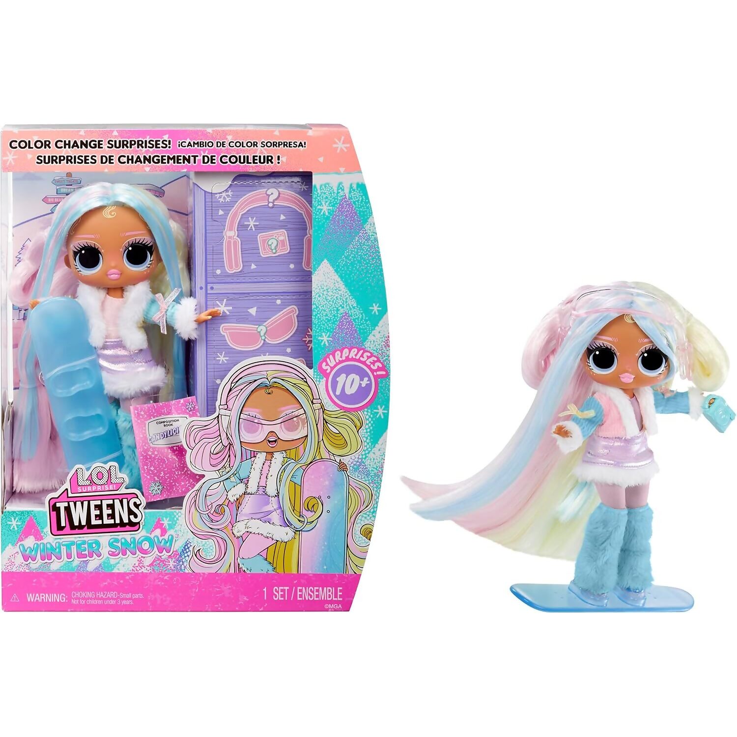 L.O.L. Surprise! - Tweens Winter Snow Dummy Doll - Candilicious Doll