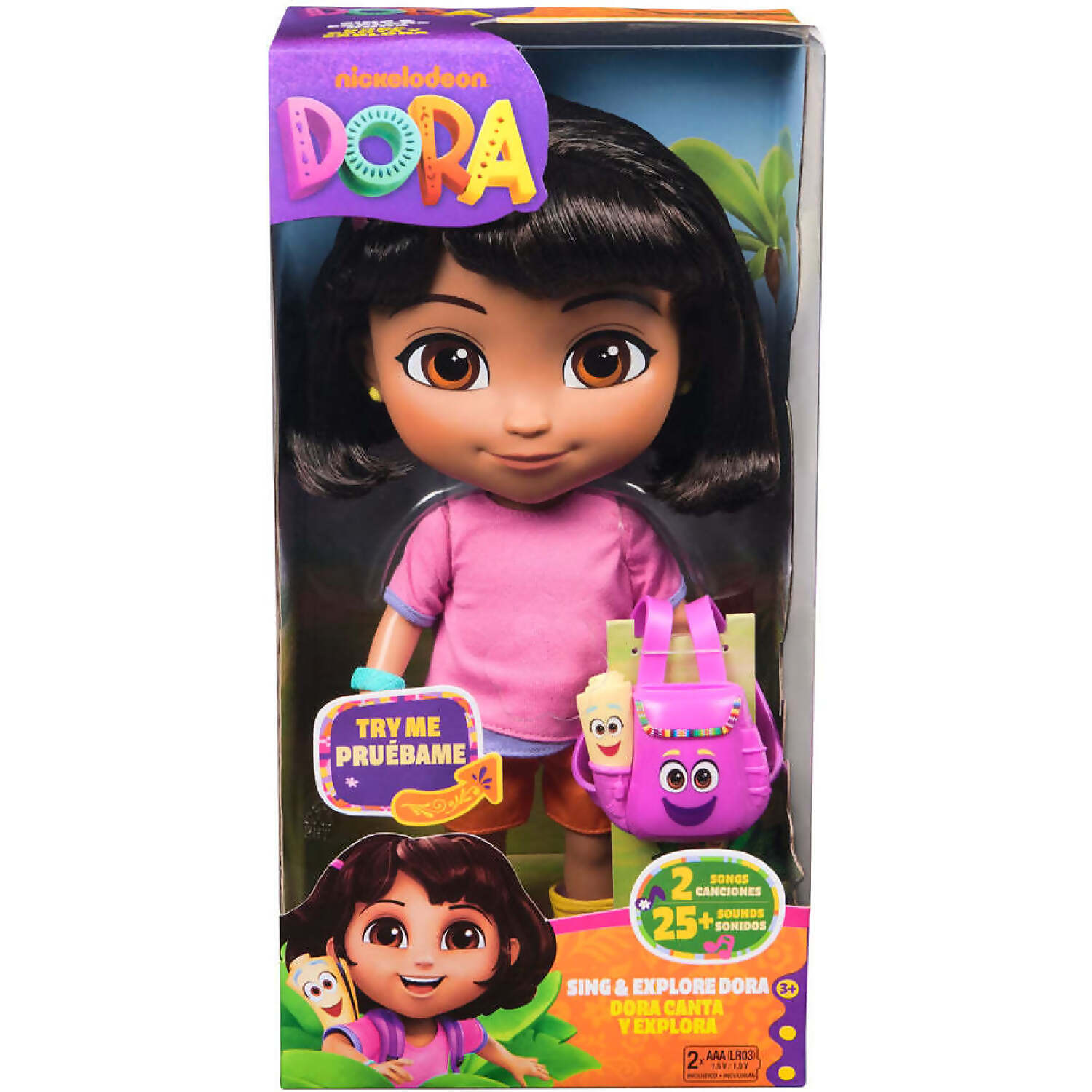 Dora The Explorer - Sing & Explore Dora Doll - Spin Master