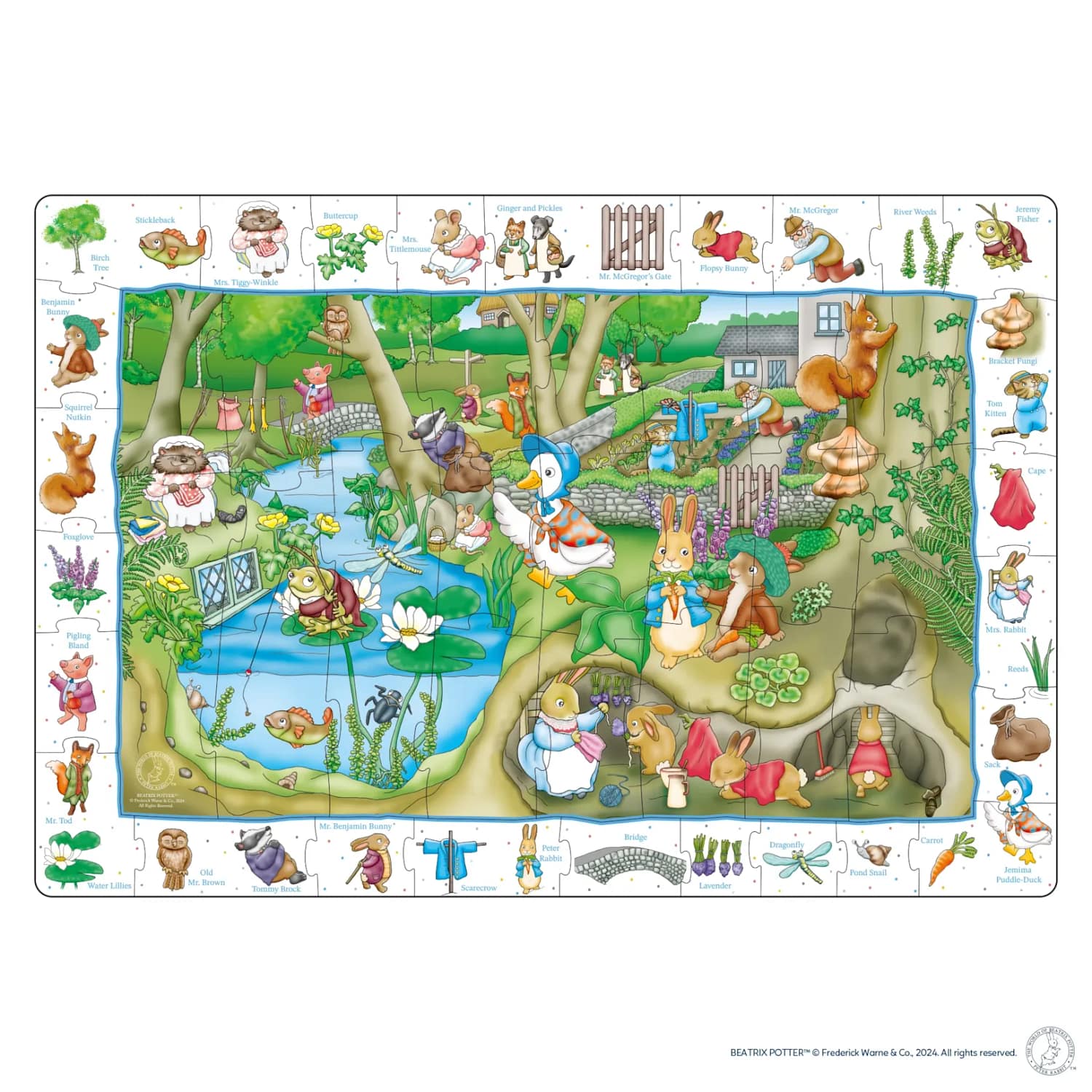 Orchard Toys - Peter Rabbit™ The World of Peter Rabbit™ jigsaw puzzle 50 Pieces - Image 3