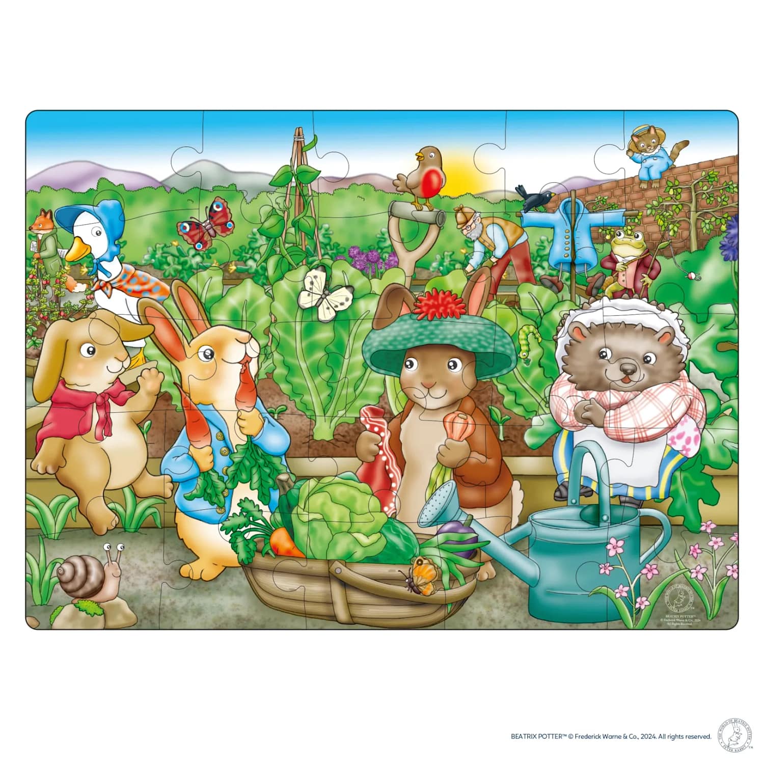 Orchard Toys - Peter Rabbit™ In Mr. McGregor's Garden jigsaw puzzle 25 Pieces - Image 3