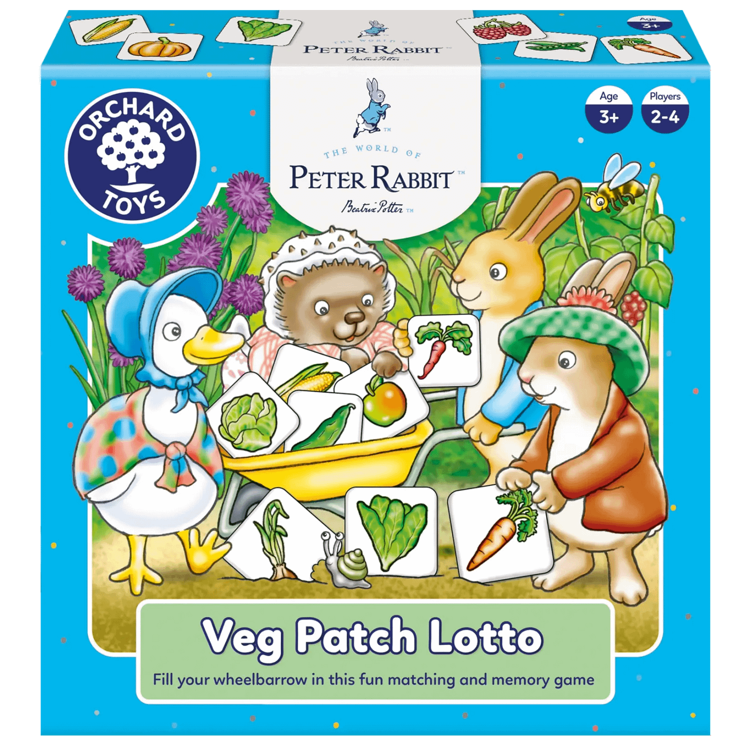 Orchard Toys - Peter Rabbit™ Veg Patch Lotto Game