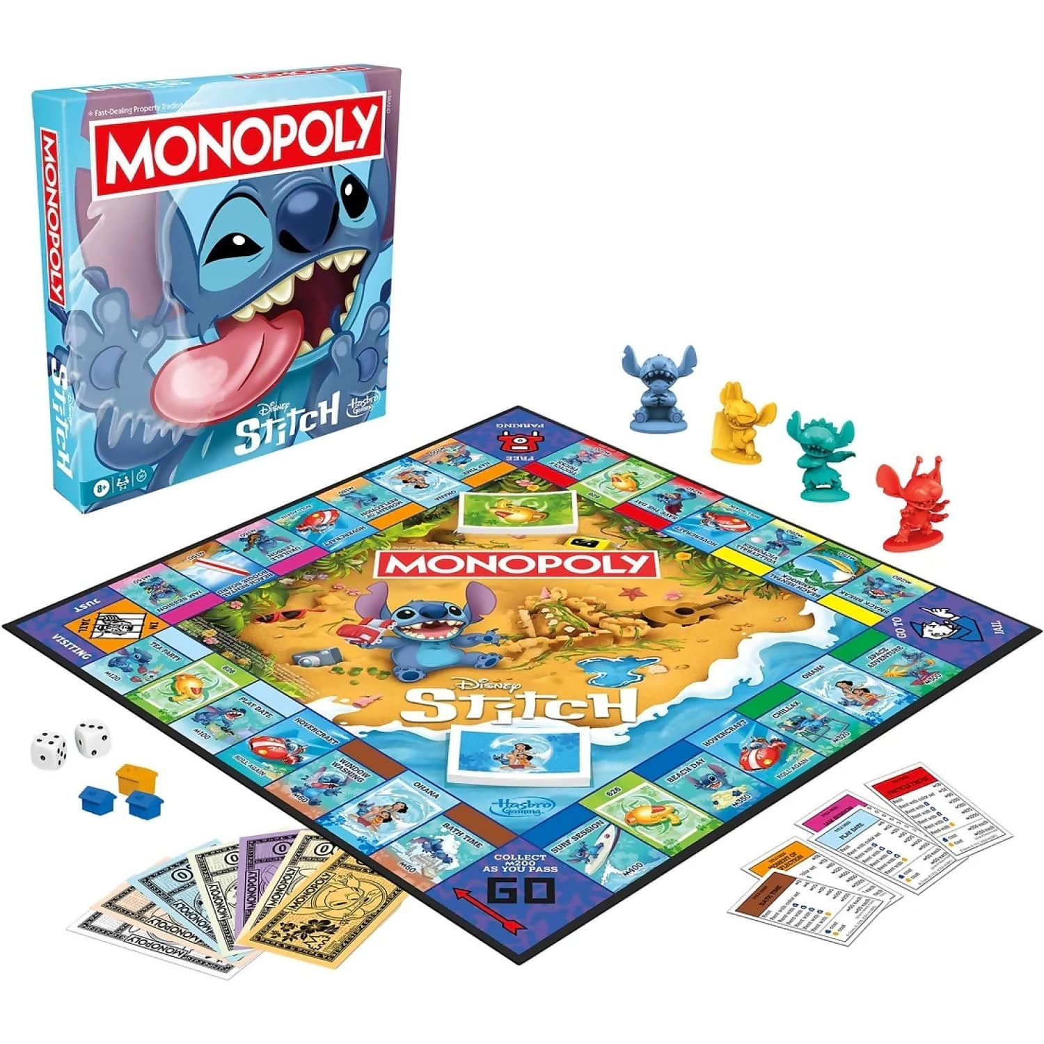 Hasbro Gaming - Monopoly Disney Stitch Edition Board Game - Image 2