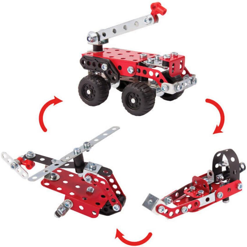 Meccano - 3-in-1 Rescue Squad Vehicle - Image 3