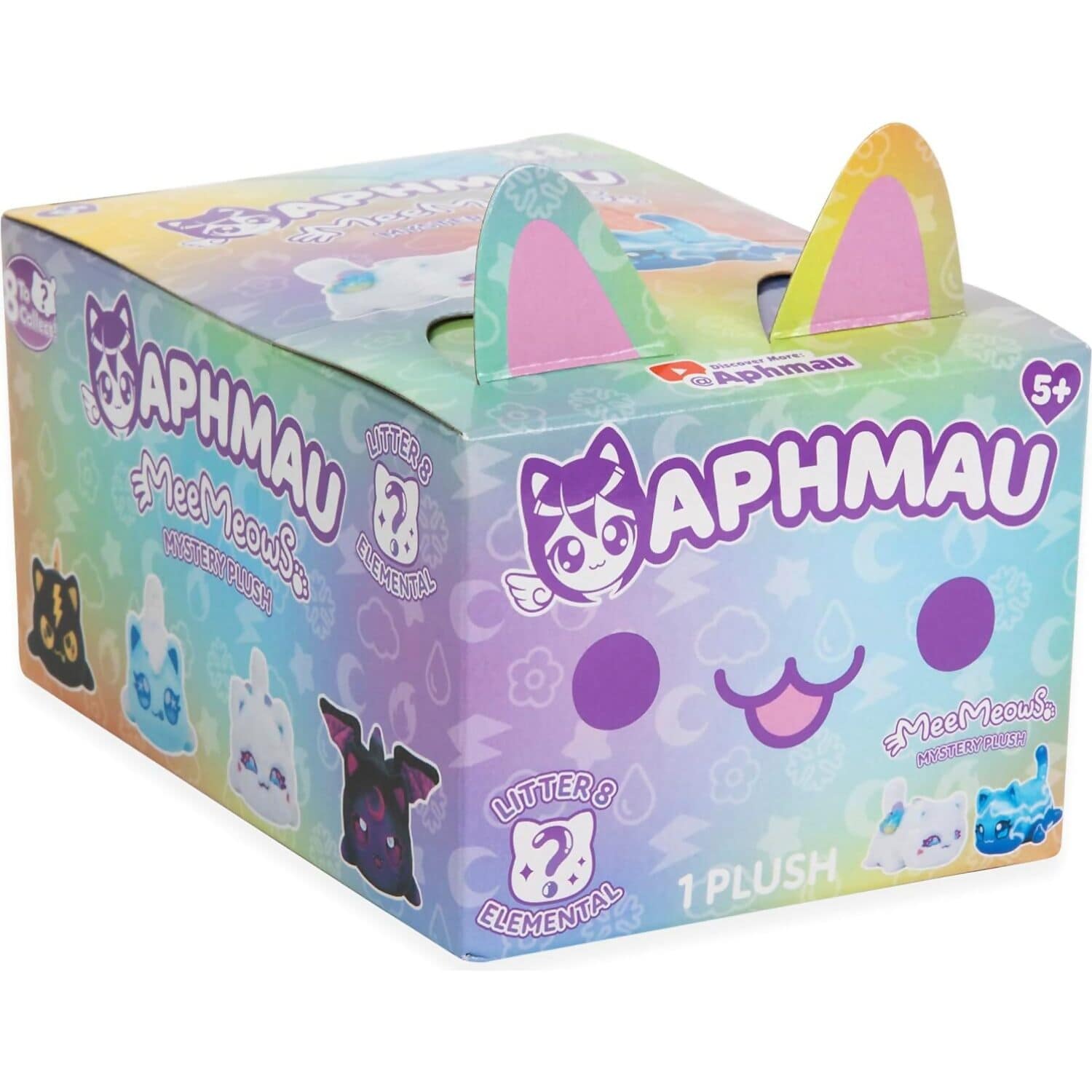 Aphmau - MeeMeows 6-inch Mystery Blind Box Litter 8 (Elemental) 1 x Plush