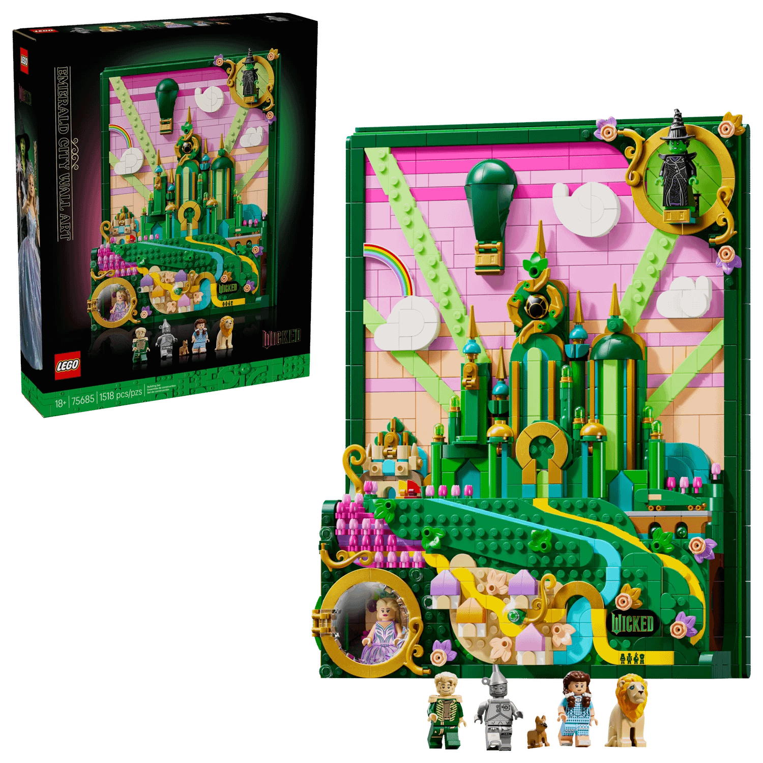 LEGO 75685 Emerald City Wall Art - Wicked