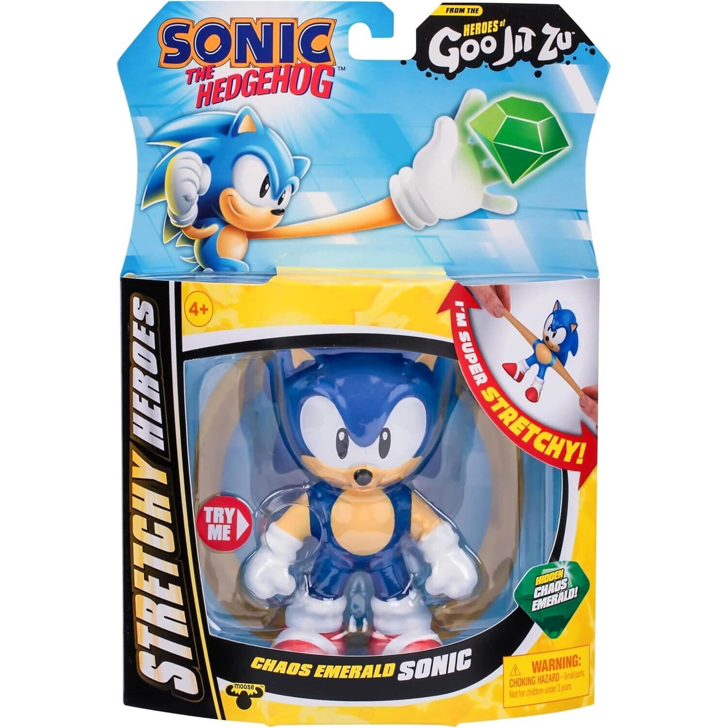 Heroes of Goo Jit Zu - Sonic Hero Pack Chaos Emerald Sonic