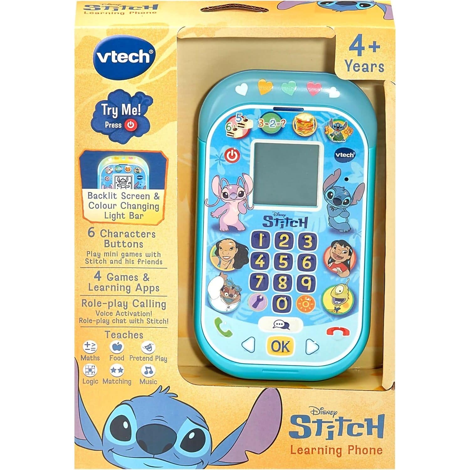 VTech - Disney Stitch Learning Phone
