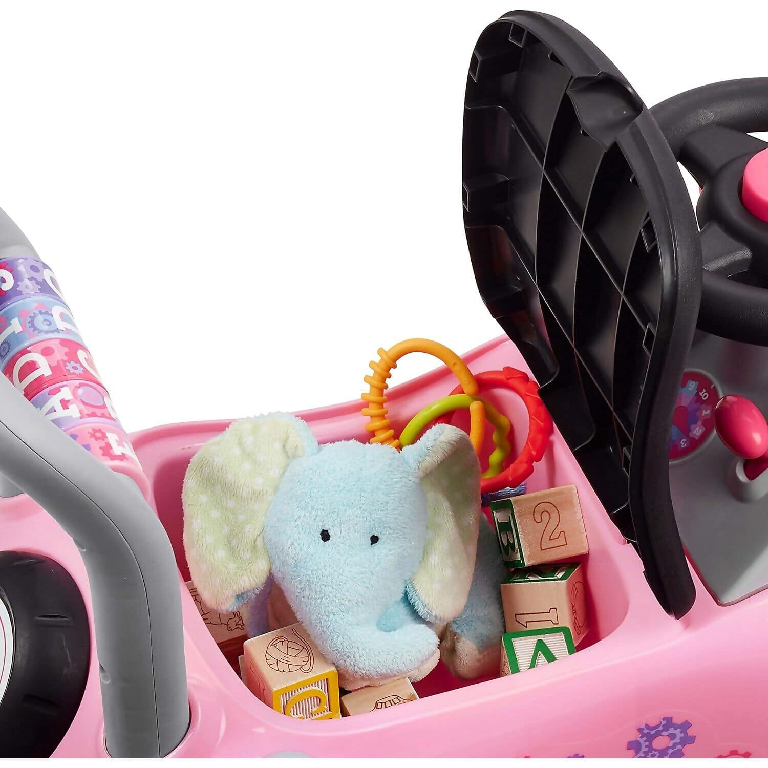 Radio Flyer - Creativity Car Pink Ride-On Push Car - Image 14
