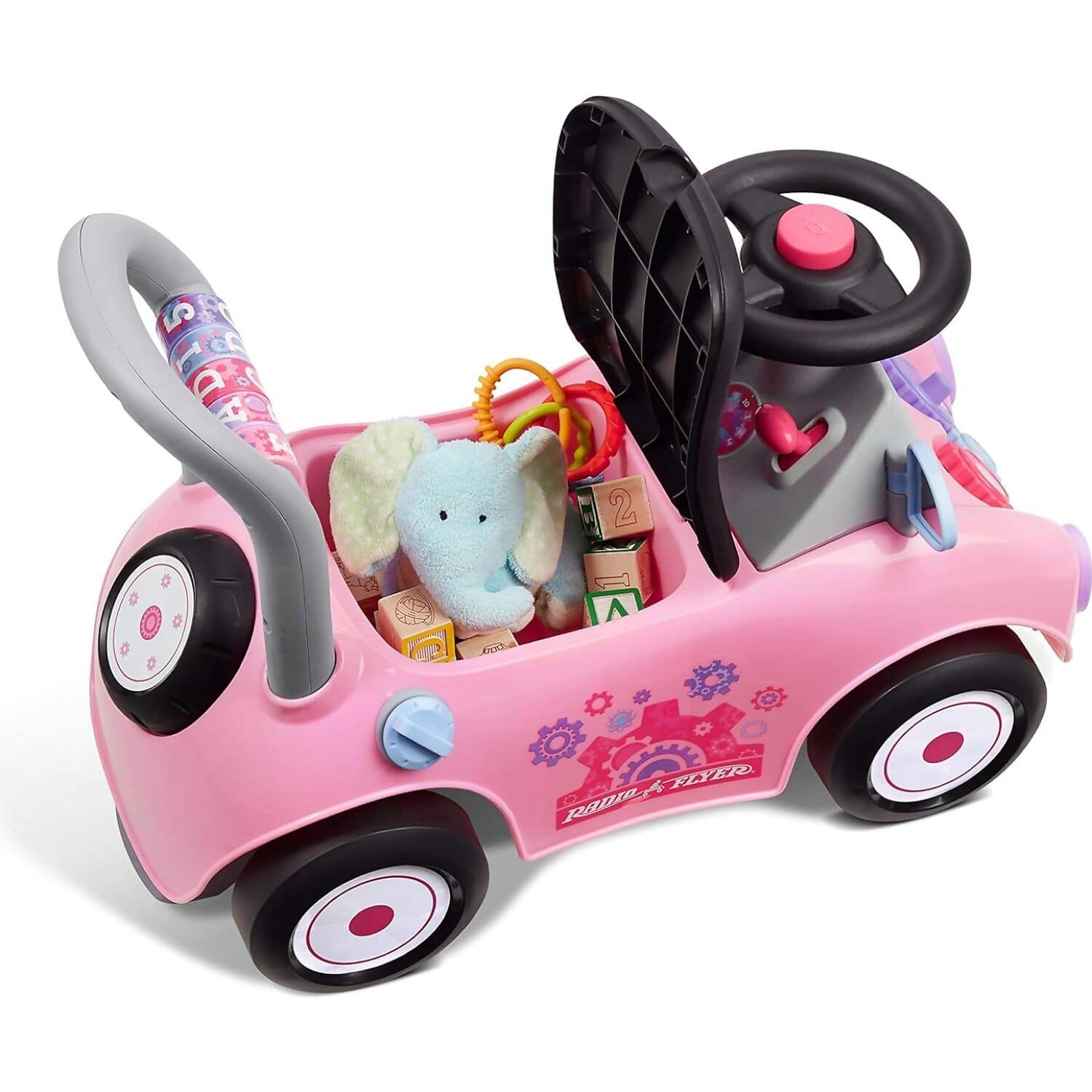 Radio Flyer - Creativity Car Pink Ride-On Push Car - Image 4