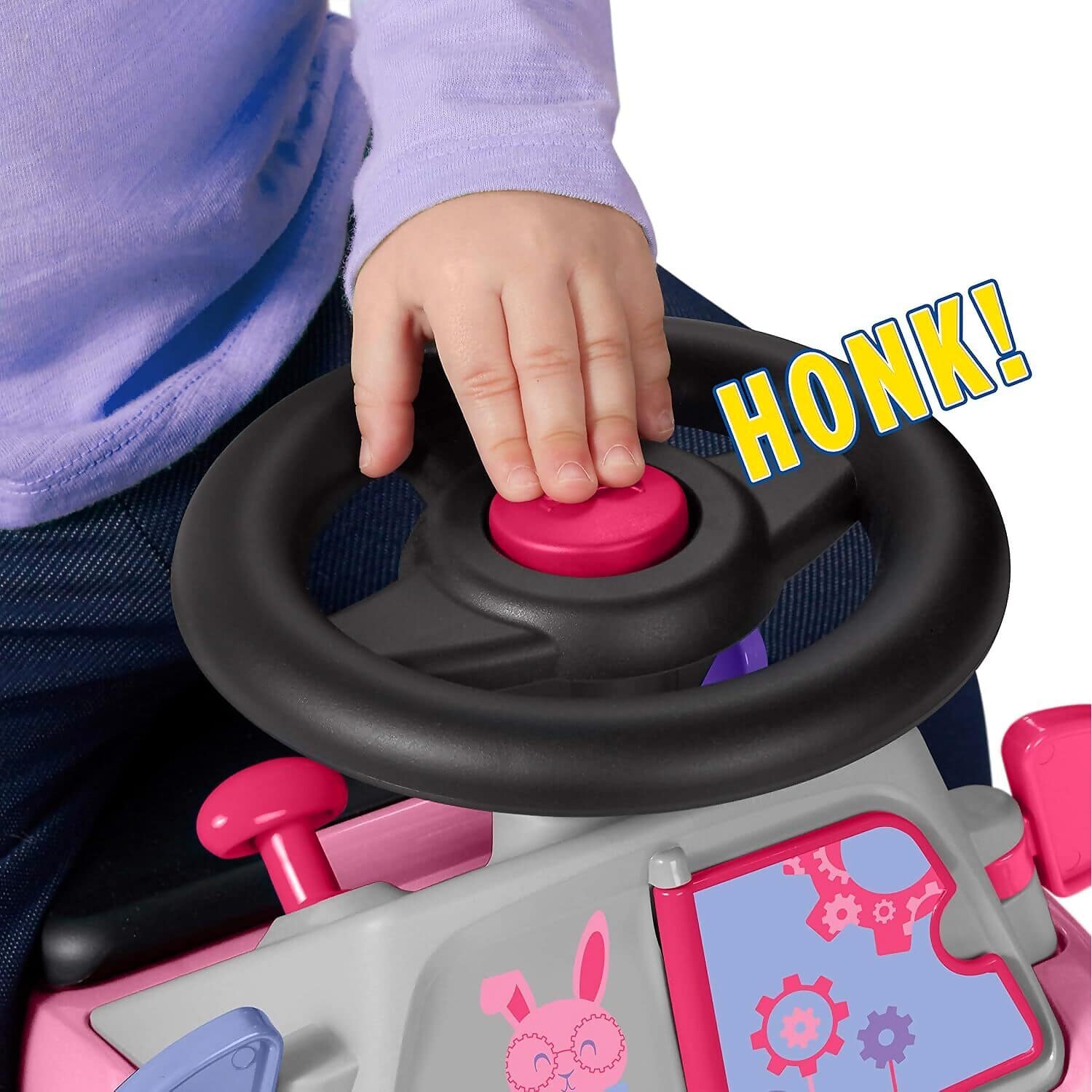 Radio Flyer - Creativity Car Pink Ride-On Push Car - Image 5