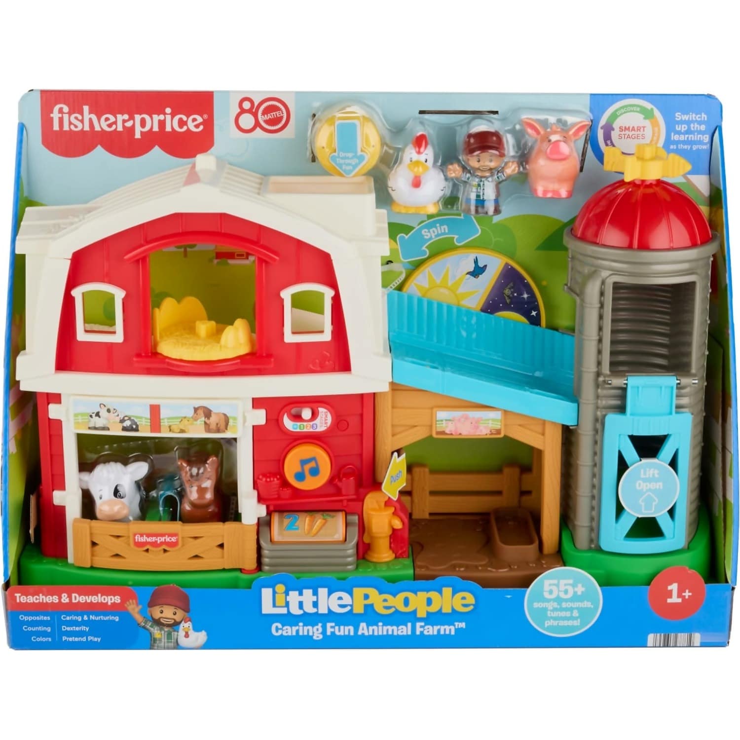 Fisher-Price - Little People Caring Fun Animal Farm Playset - Mattel