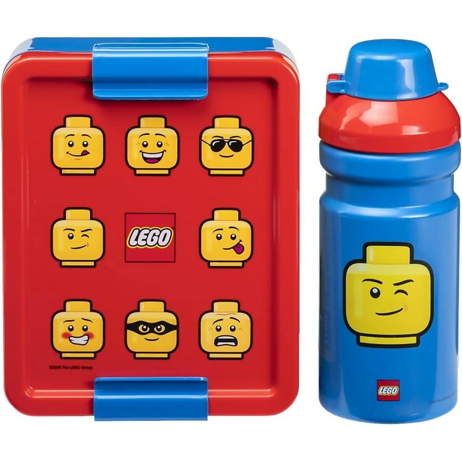 LEGO Minifigure Lunch Set Iconic Boy Red/Blue - Room Copenhagen - Image 2