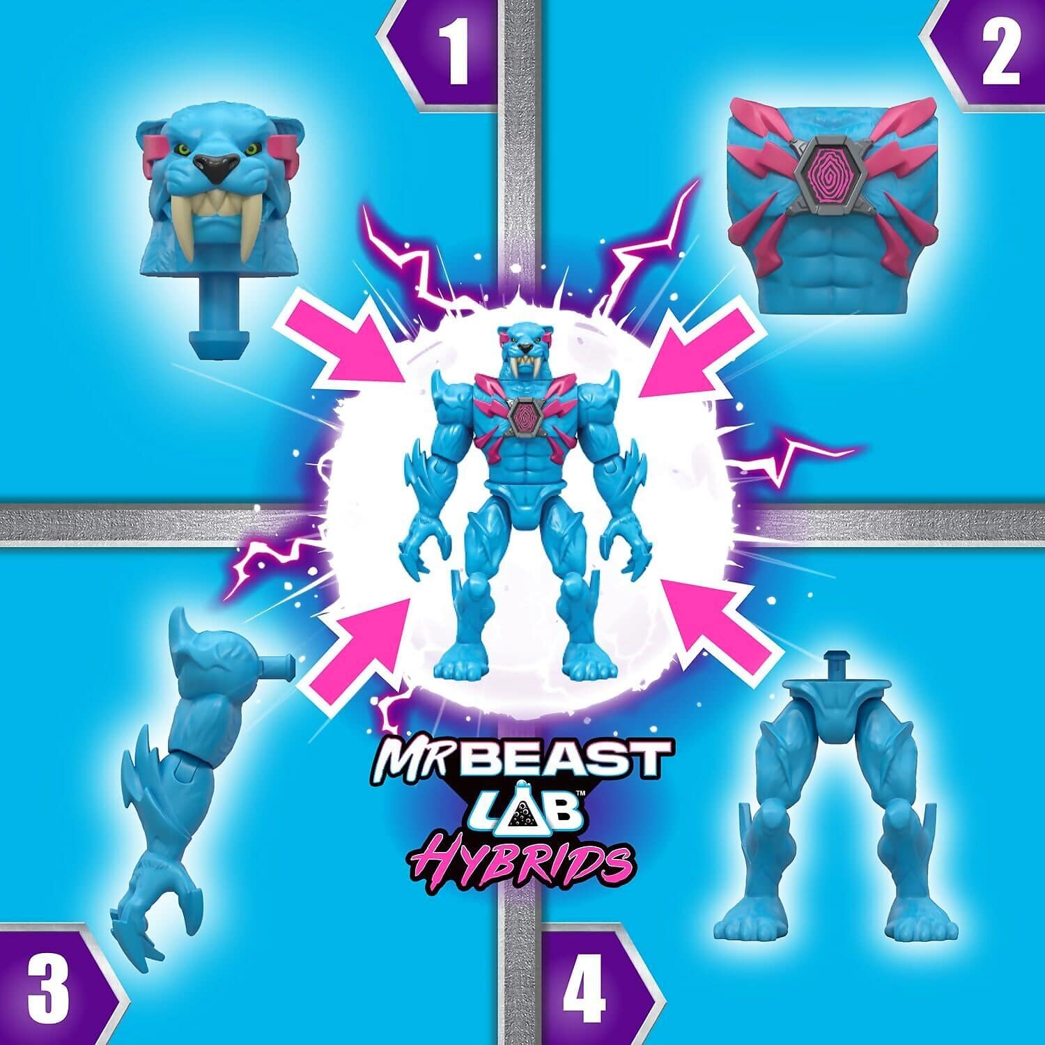 MrBeast Lab - Hybrids Single Mystery Pack Hyper Fusion Series - Image 3