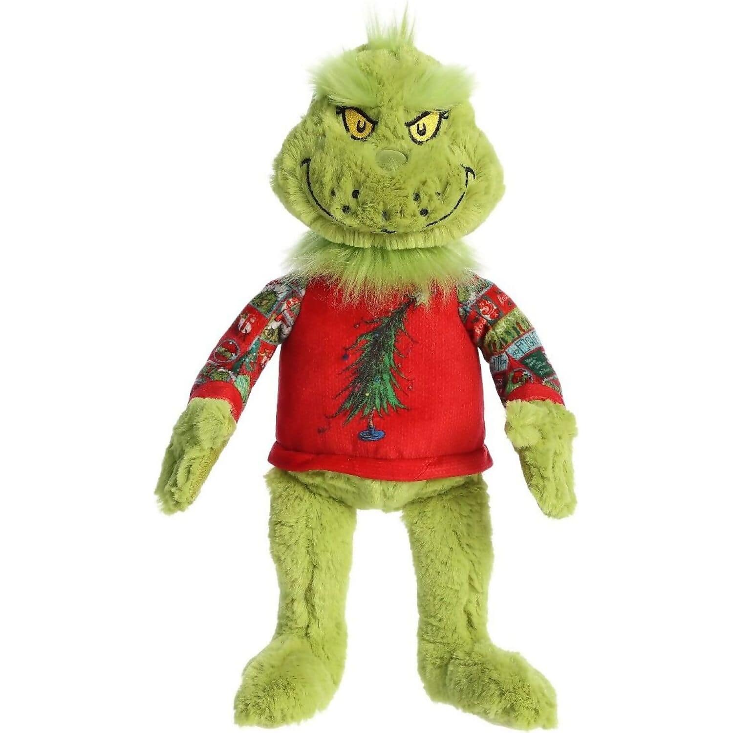 Cotton Candy - Xmas Dr. Seuss The Grinch Ugly Sweater 15-inch - Plush Christmas