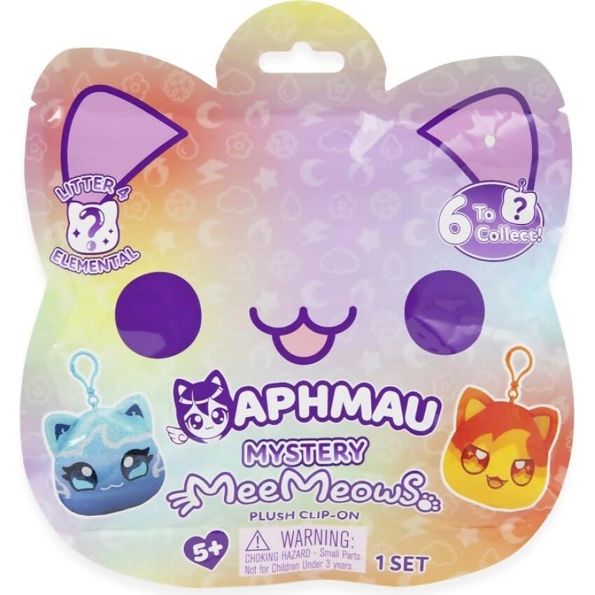 Aphmau - Mystery MeeMeow Catface Plush Clip-Ons - Series 4 - Plush