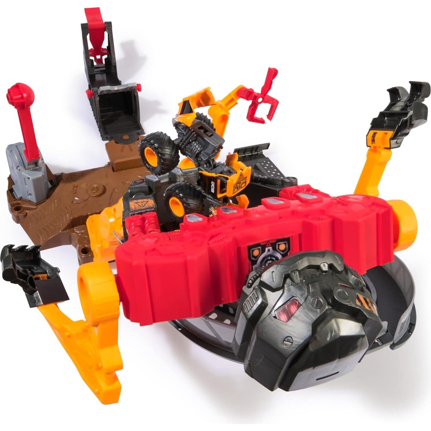 Monster Jam - Smash & Bash SmashBot Playset with Launcher - Spin Master - Image 6