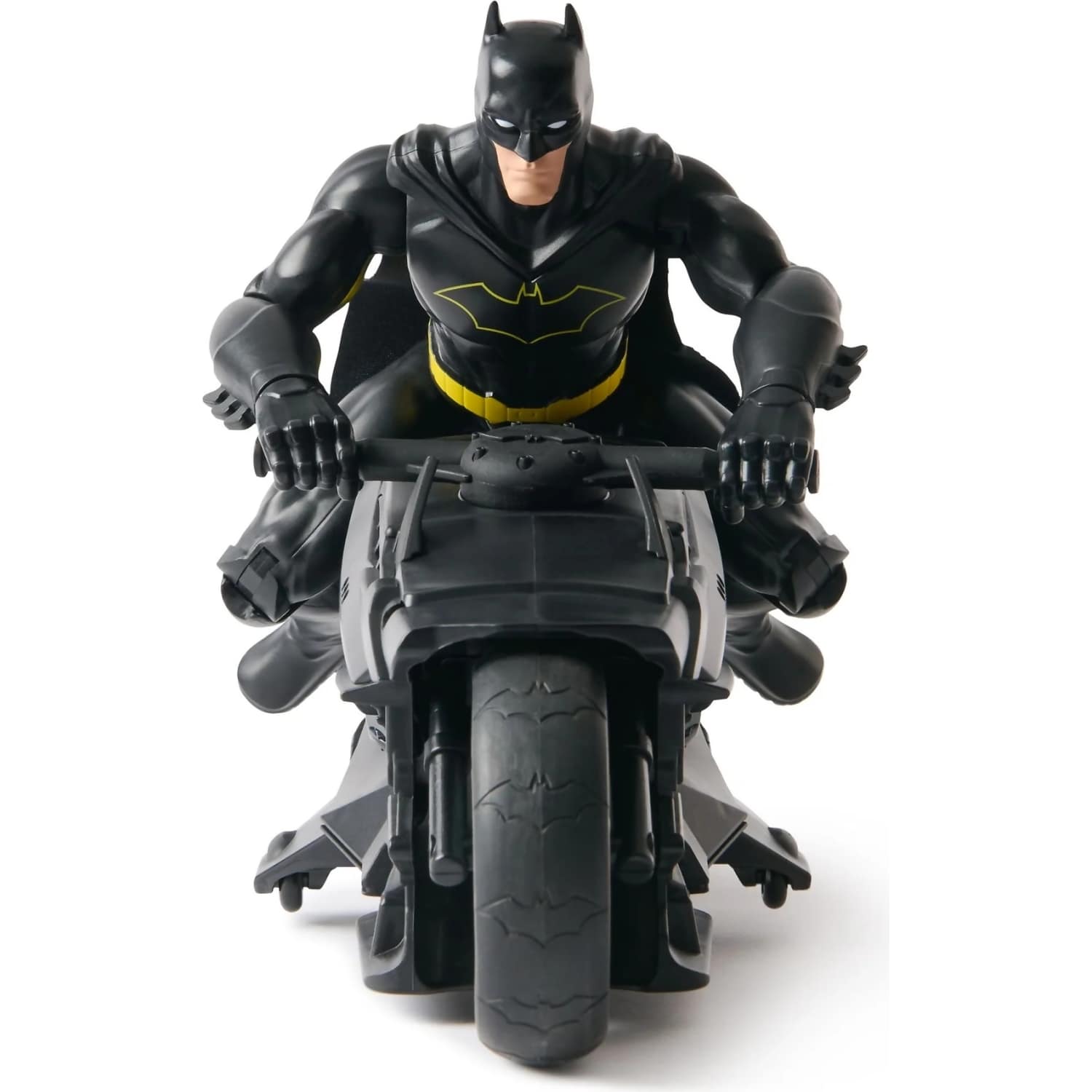 DC Batman - RC Stealth Batcycle with 12-Inch Batman Action Figure- Spin Master - Image 4