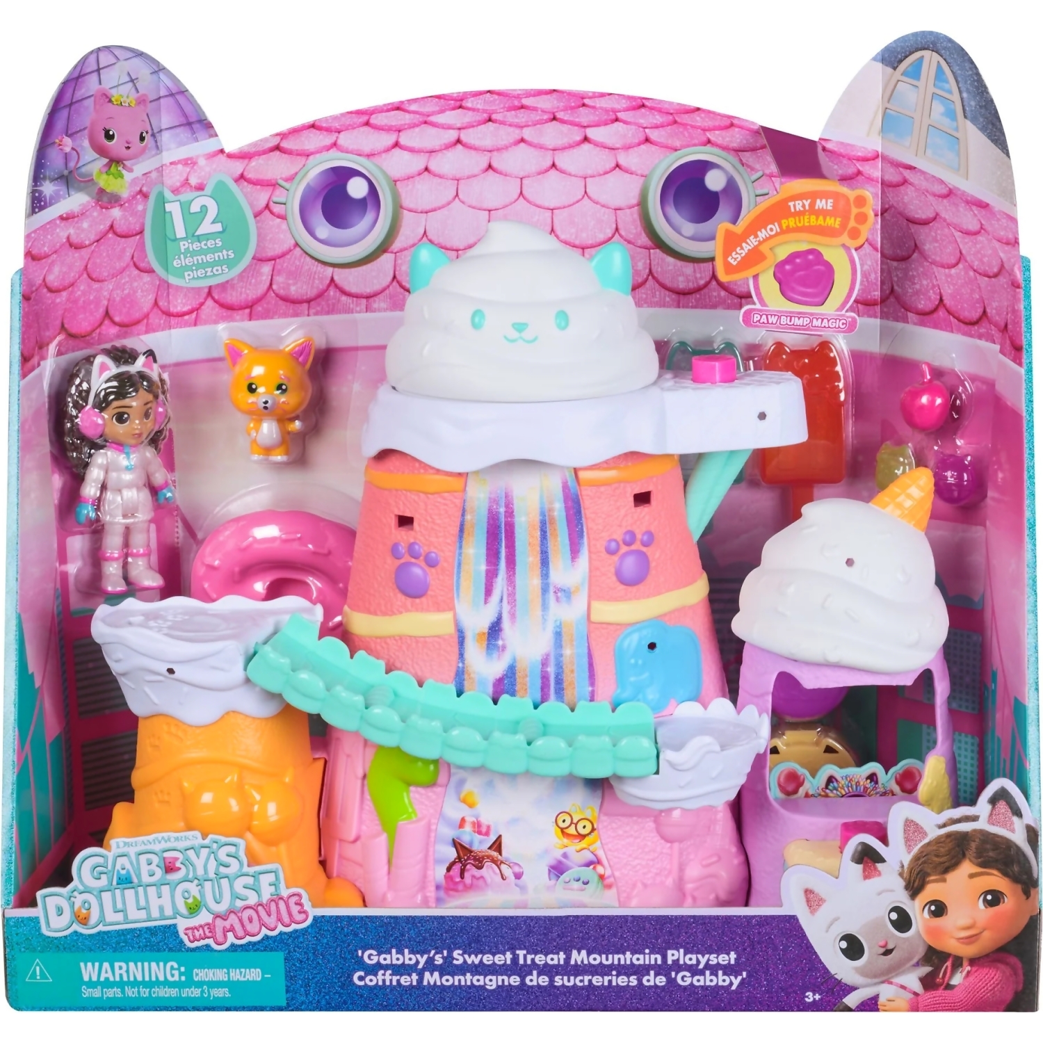 Gabby's Dollhouse - The Movie Sweet Treat Mountain Playset - Spin Master
