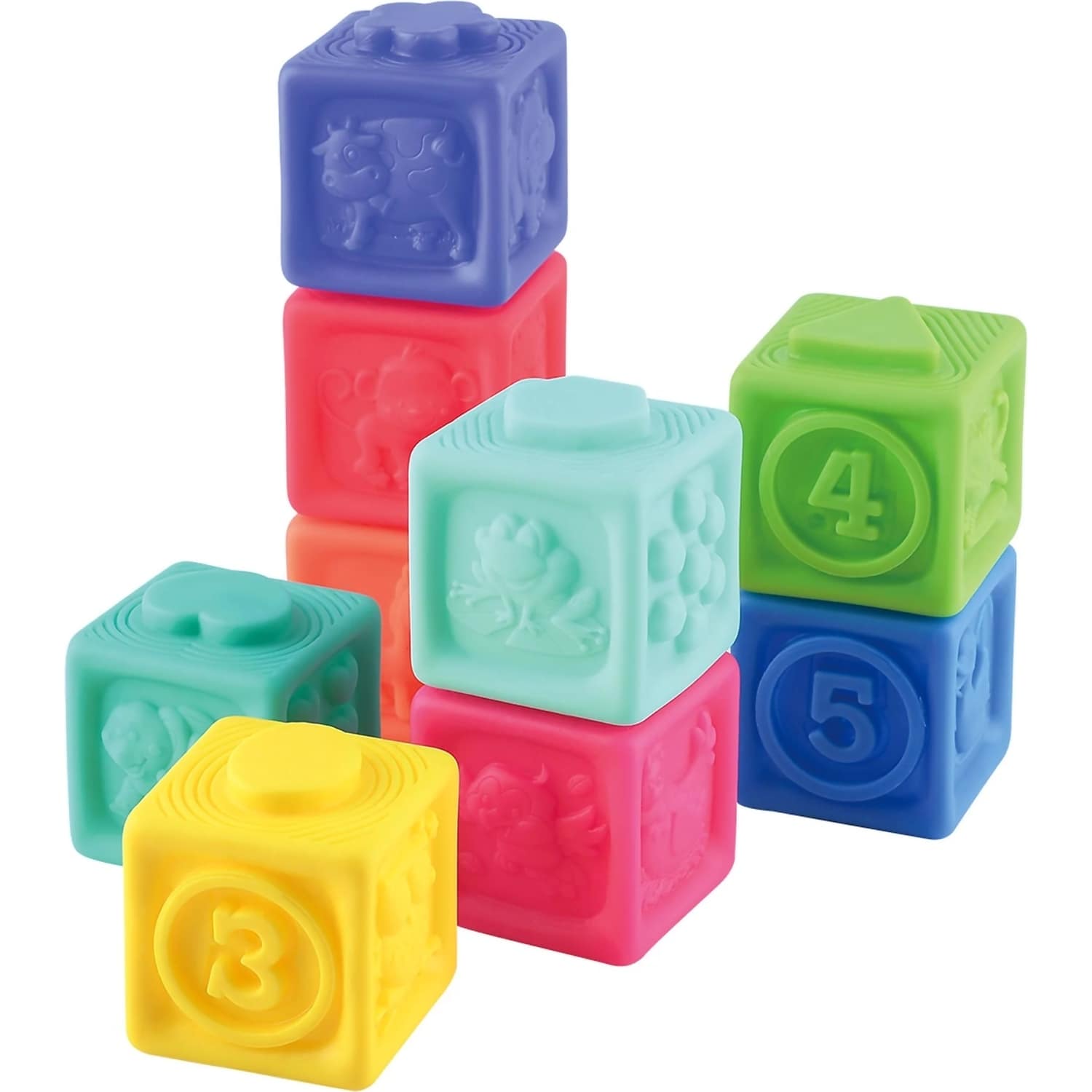 Playgo Toys Ent. Ltd. - Stacking Wonder Blocks 9 Pcs - Image 2
