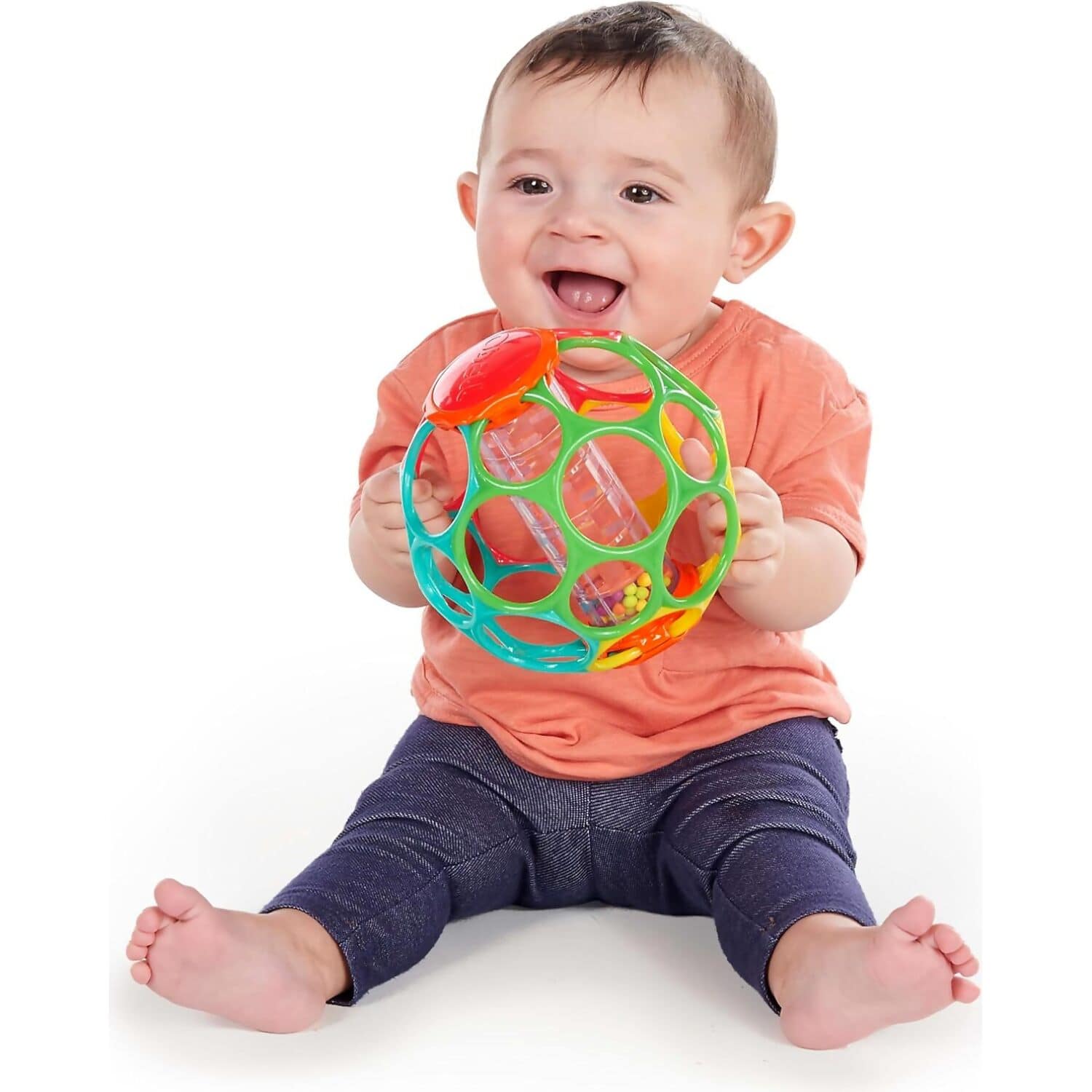 Bright Starts - Oball Rollin Rainstick Rattle - Image 2