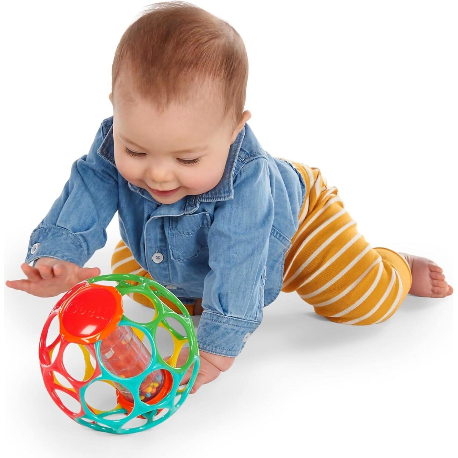 Bright Starts - Oball Rollin Rainstick Rattle - Image 3
