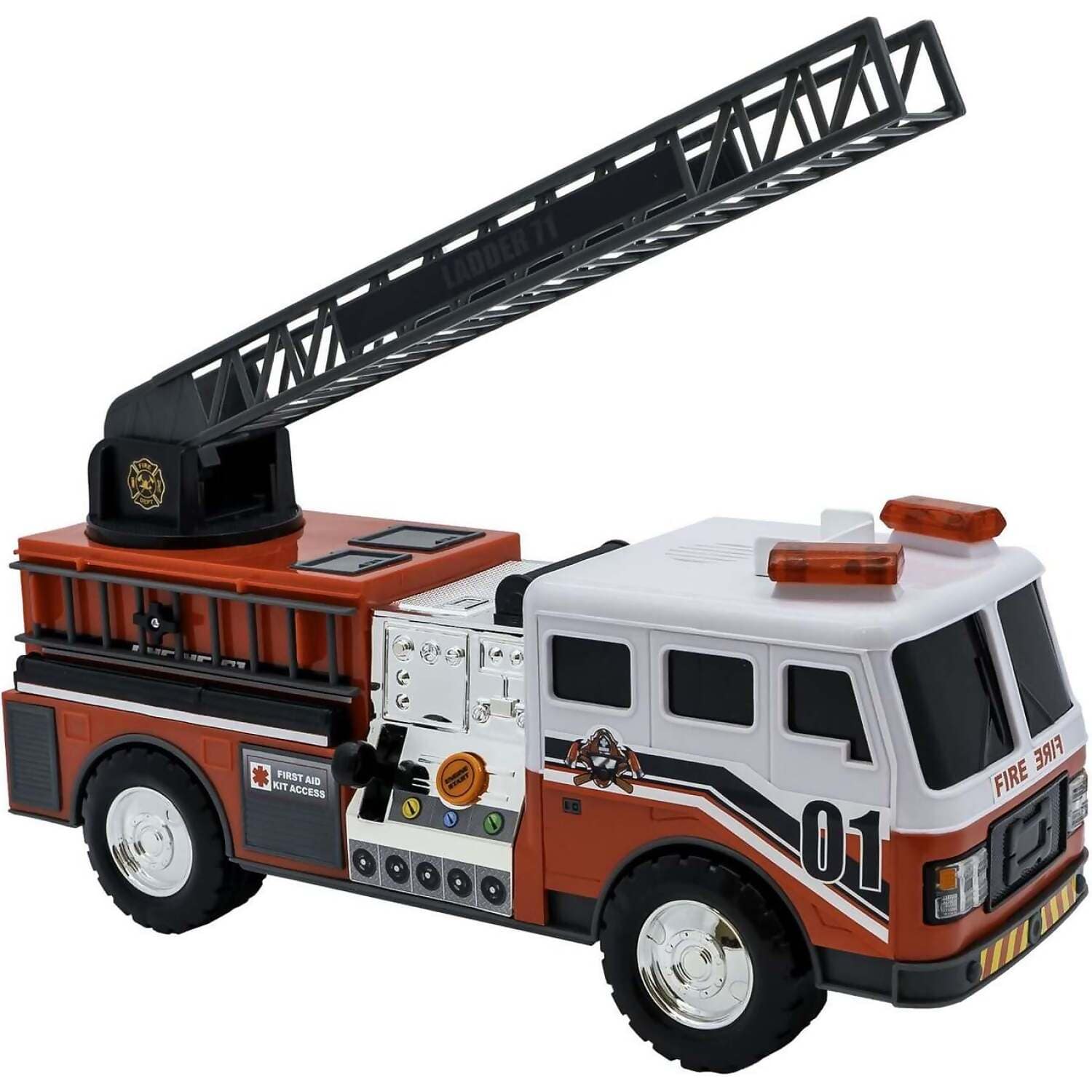 Mighty Fleet - Action Drive 16-Inch Fire Truck - Image 2
