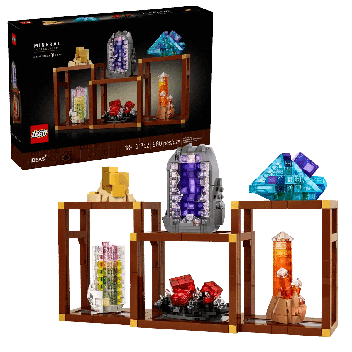 LEGO 21362 Mineral Collection - IDEAS