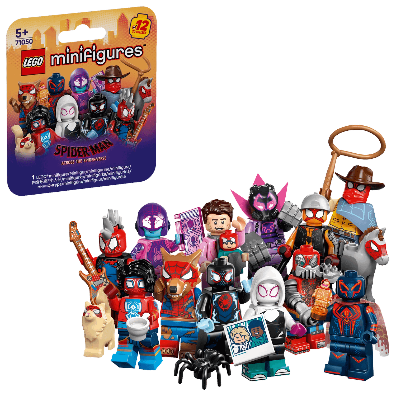 LEGO 71050 Spider-Man: Across the Spider-Verse - Minifigures