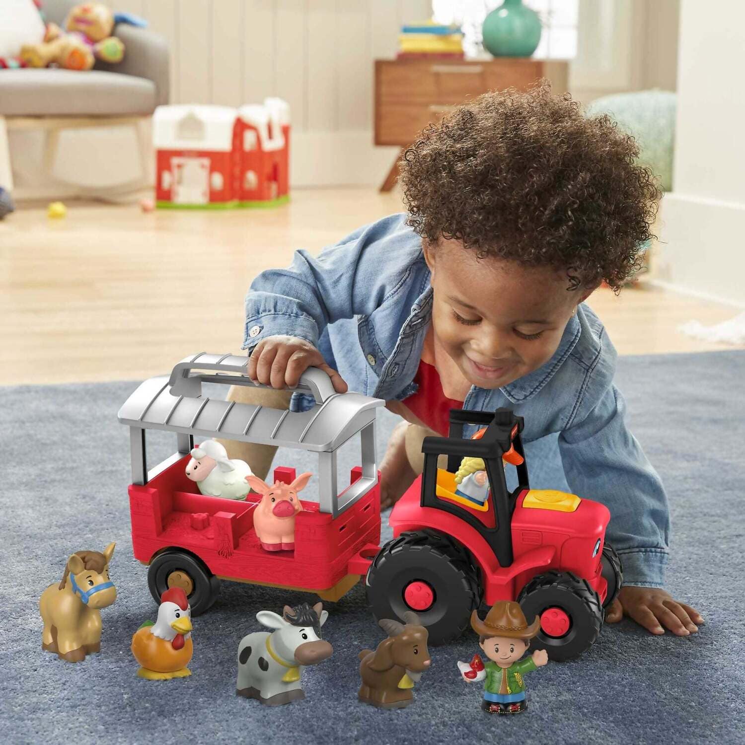 Fisher-Price - Little People Caring for Animals Tractor Set - Image 4