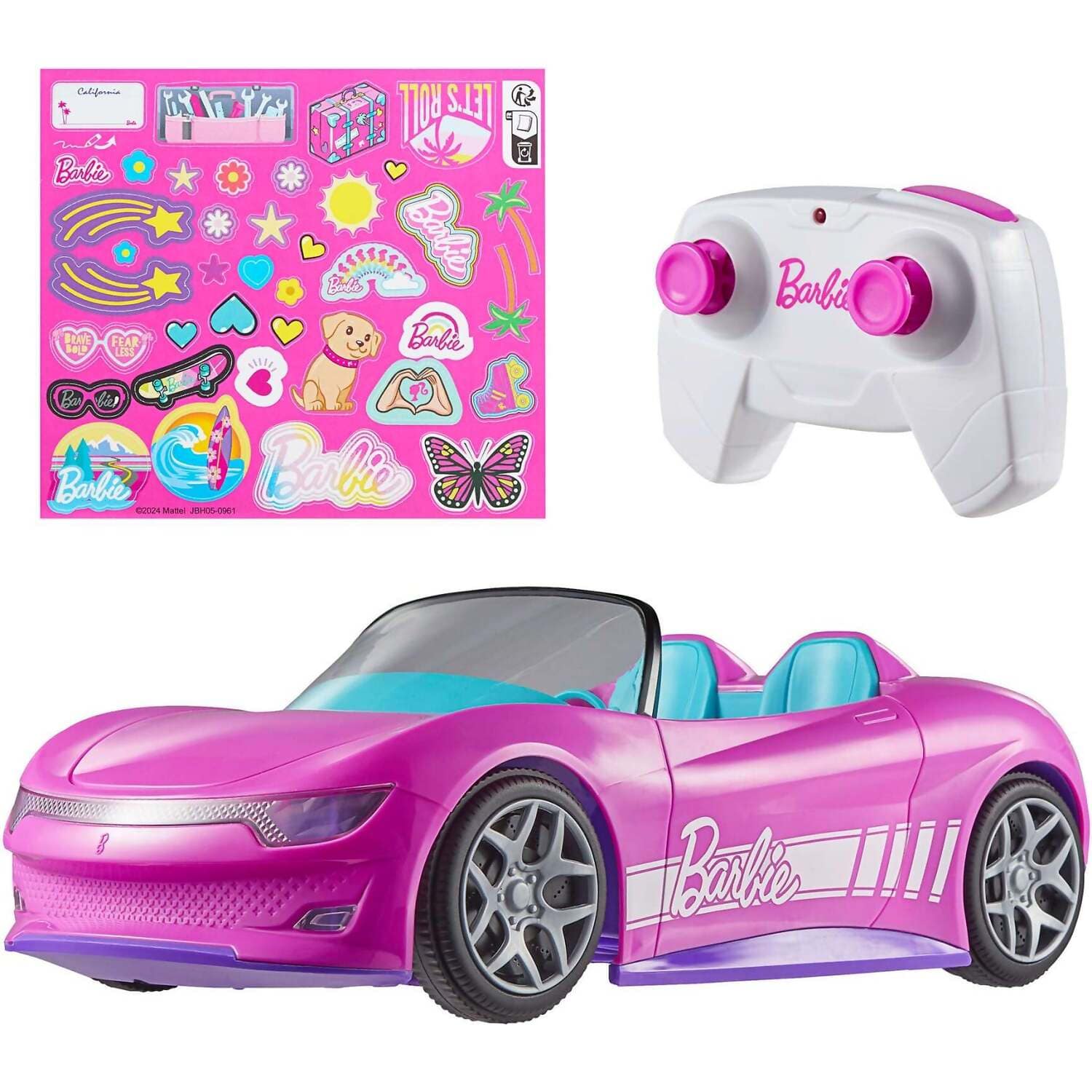 Hot Wheels - Barbie RC Convertible Vehicle - Mattel - Image 2