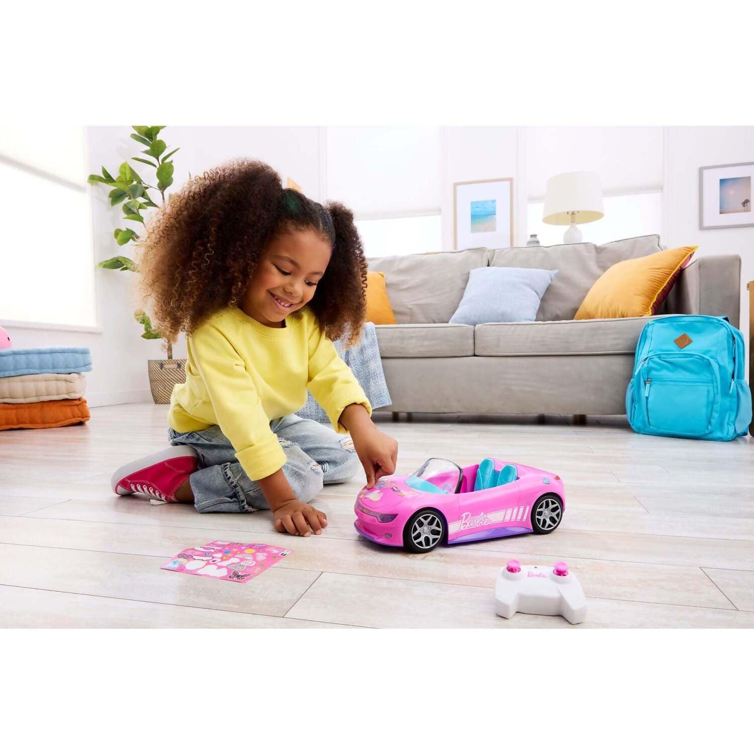 Hot Wheels - Barbie RC Convertible Vehicle - Mattel - Image 5