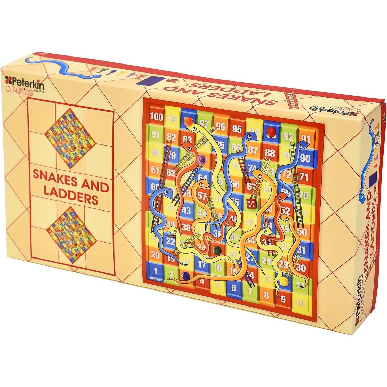 Peterkin - Classics Snakes & Ladders Game Gift Box