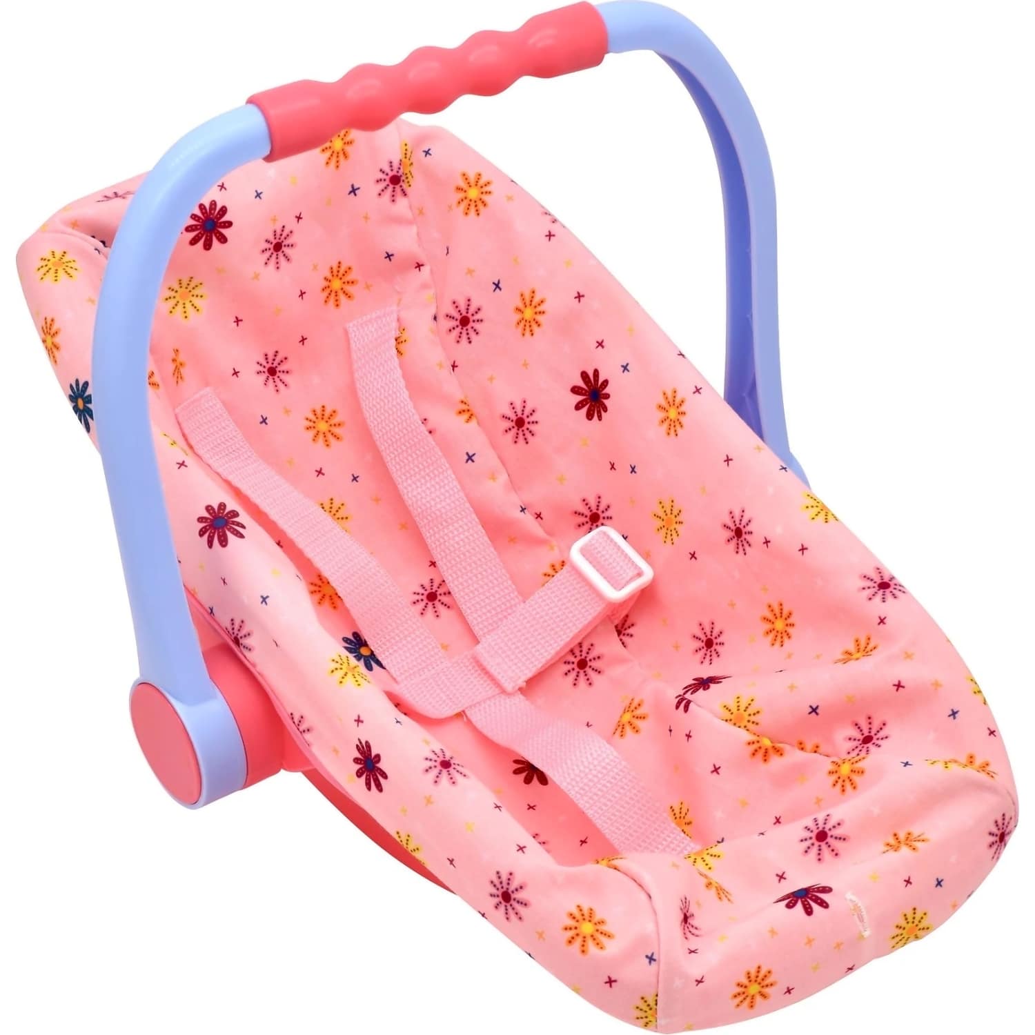 DollsWorld - Isabella Baby Doll & Car Seat - Soft Bodied Doll 30cm - Image 3