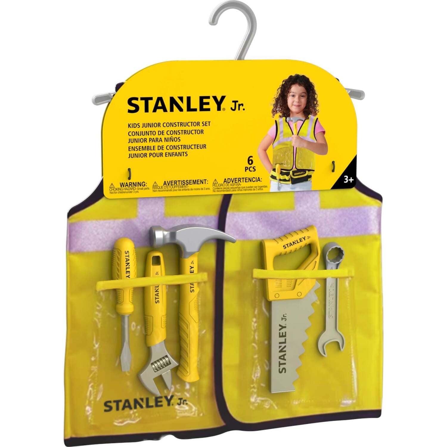 Stanley Jr. - Kids Construction Vest Toy Set - Role-Play