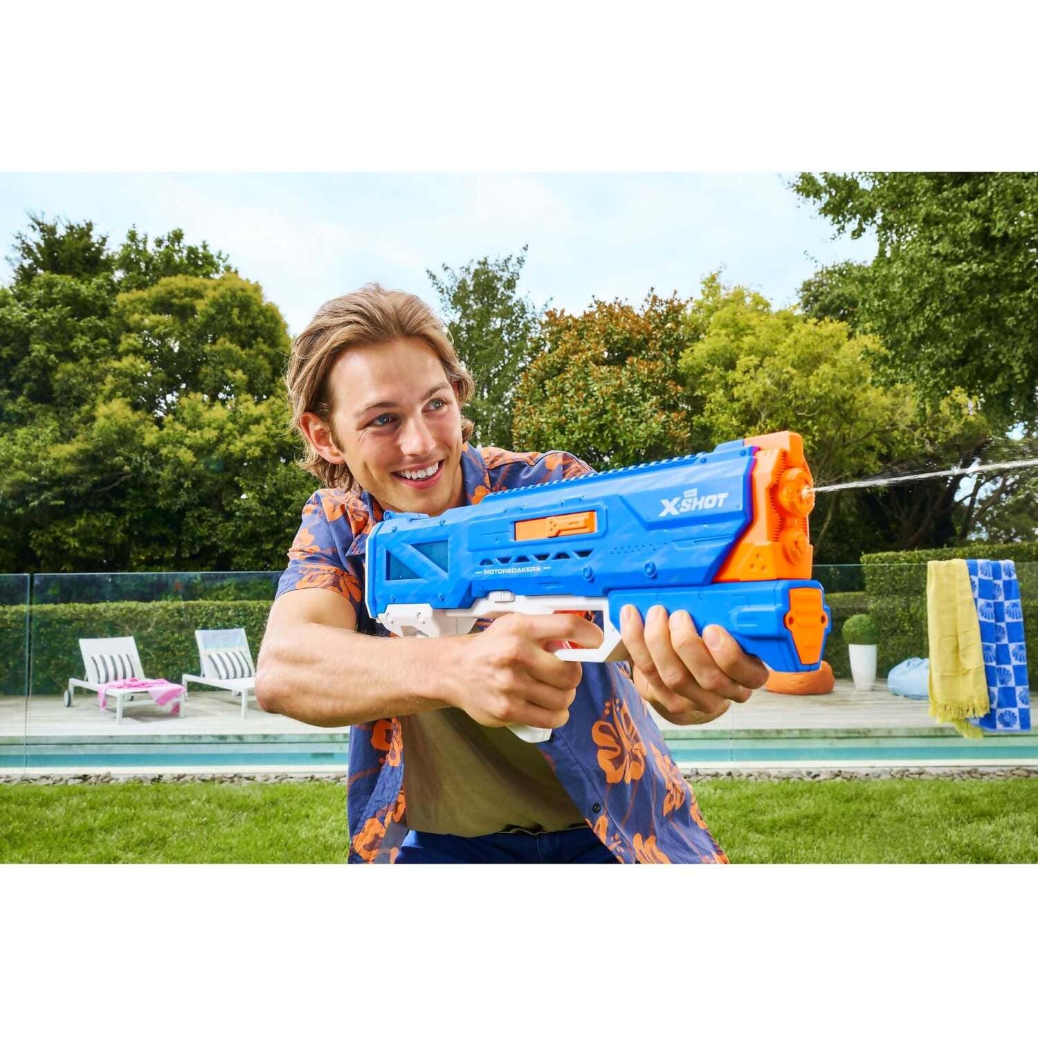 Zuru - X-Shot Motorized Fast Fill Motor Soaker - Hydra Pulse - Image 8