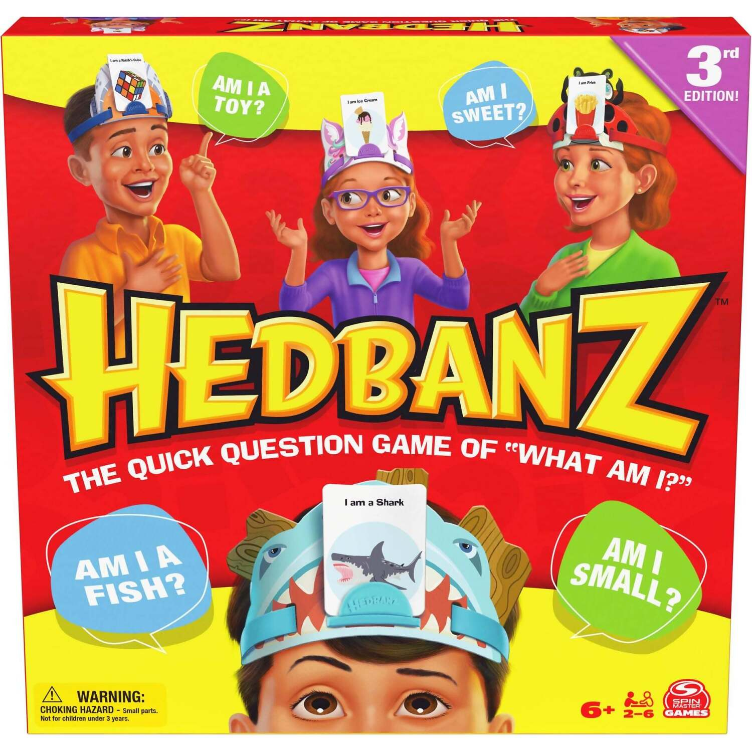 Spin Master Games - Hedbanz Party Game 3rd Edition!