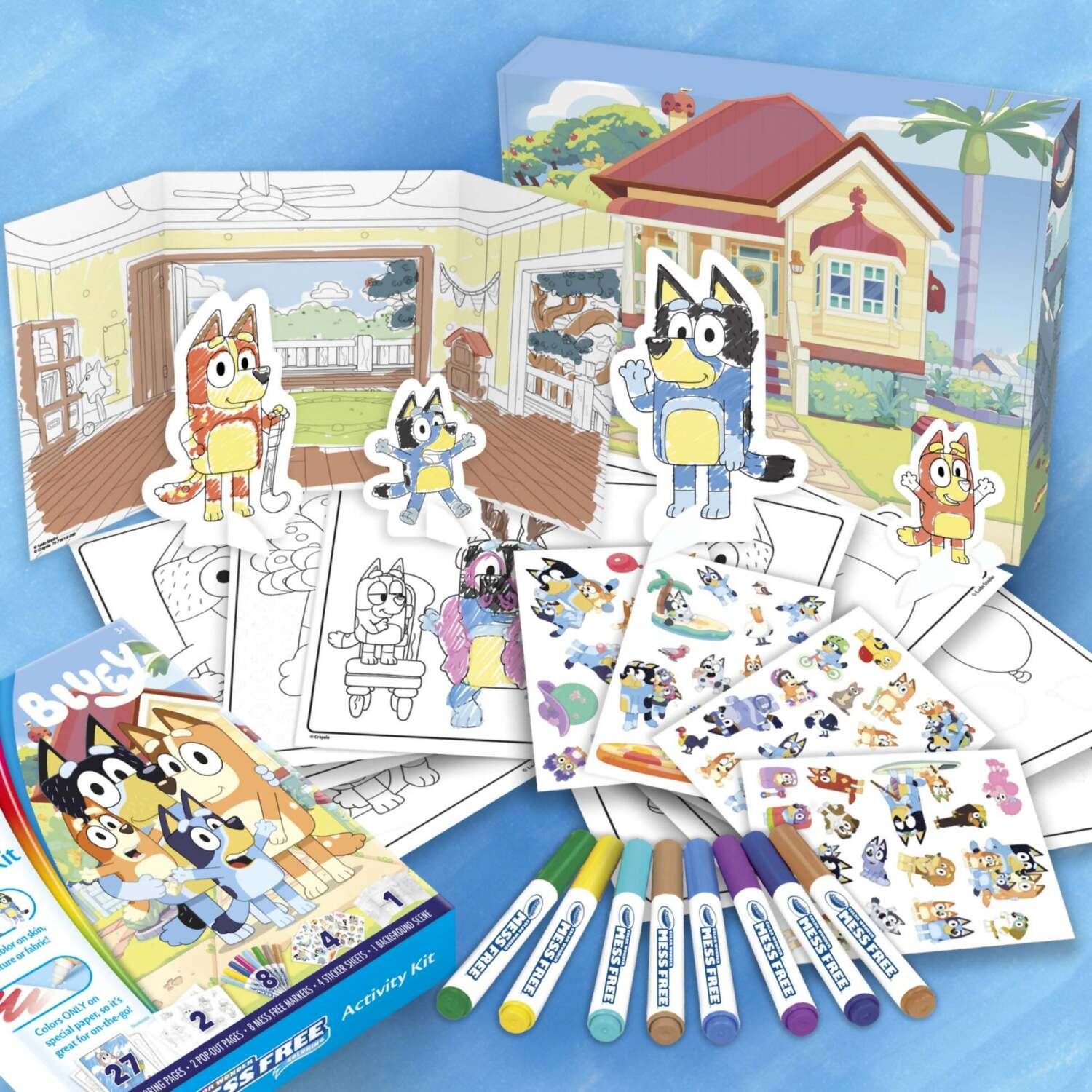 Crayola - Bluey Color Wonder Activity Kit - Image 7