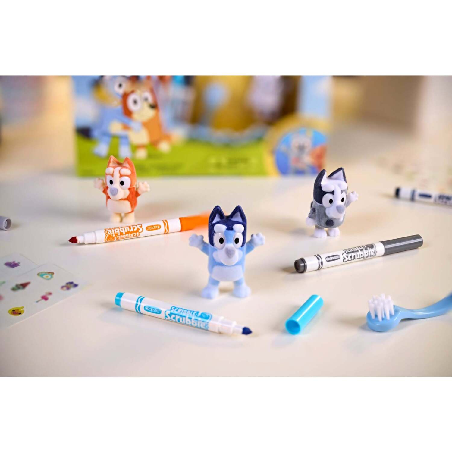 Crayola - Scribble Scrubbie Bluey 3 Piece Playset - Image 3