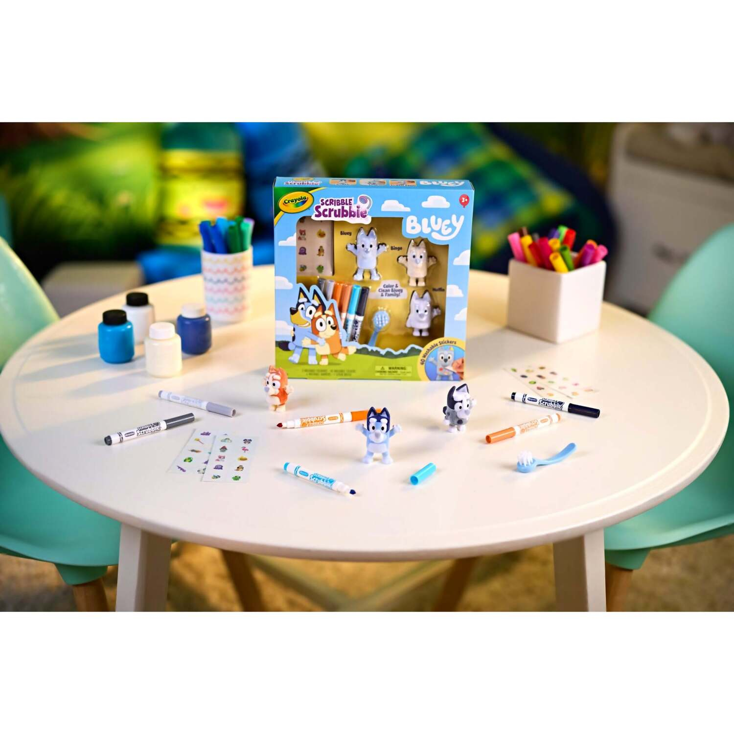 Crayola - Scribble Scrubbie Bluey 3 Piece Playset - Image 5