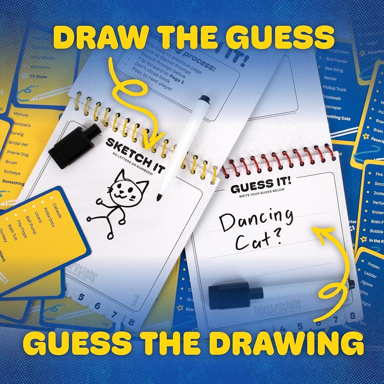 The OP Games - The Original Telestrations 2nd Edition 8 Player Board Game - Image 3